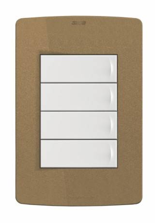 Tapa Sil 4M Champagne Scuro