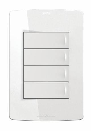 Silight Brava Tapa 4 M Blanca