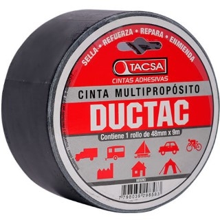 Cinta Ductape X27Mts Ngr Tacsa