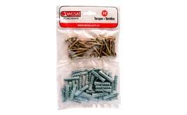Kit Tarugo+Tornillo Nº8 X25U