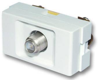 Toma Tv C/Ac Pas P/F Ros Bco