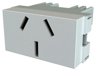 Toma Bipolar+T 10A Bco Pla