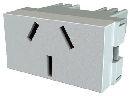 Toma Bipolar+T 10A Bco Pla