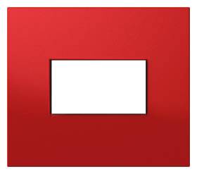 Tapa Platinum 5X5Cm 1Mod Rojo